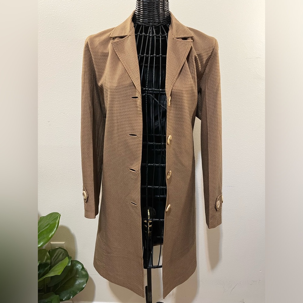 Vintage Brown Trench Coat